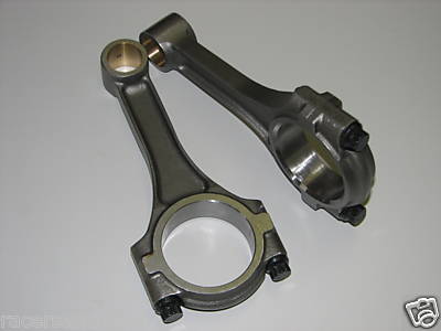  350 383 400 Forged 5140 I Beam Connecting Rods 5 7 Bushed SBC